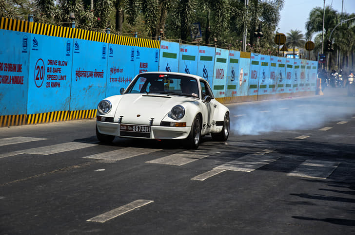 Sahir Berry’s gorgeous Porsche 911 RSR was a hit with the crowds.