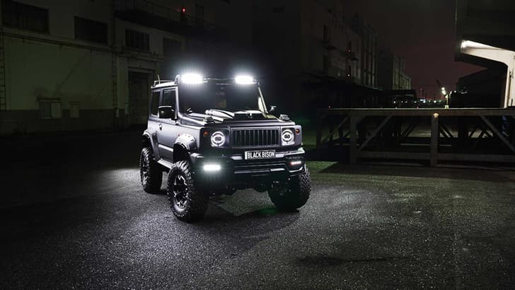 Suzuki Jimny Black Bison Edition by Wald image gallery 