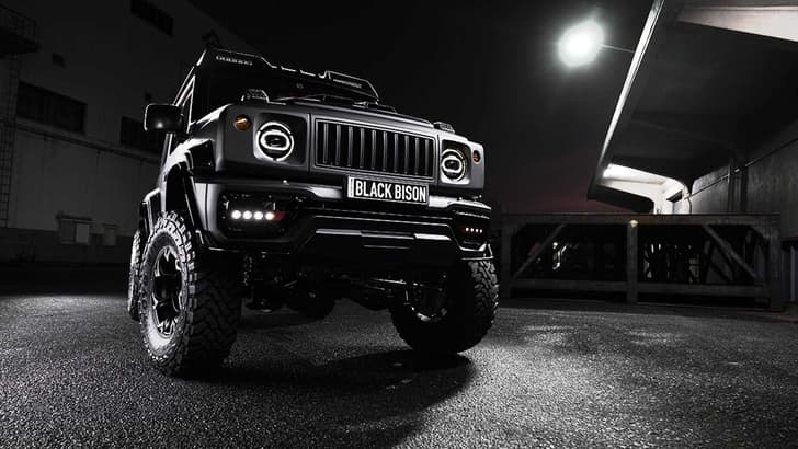Suzuki Jimny Black Bison Edition by Wald image gallery 