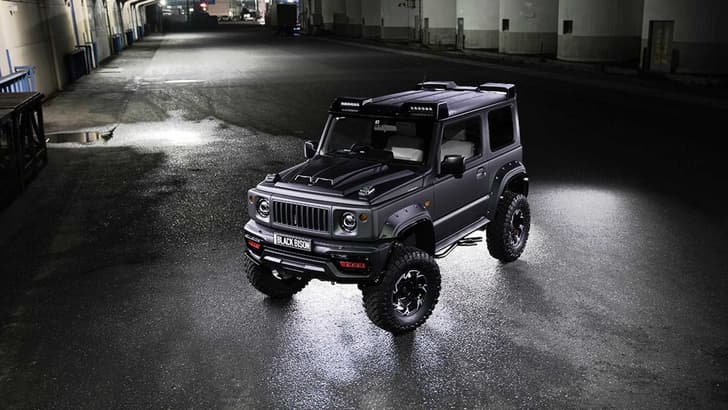 Suzuki Jimny Black Bison Edition by Wald image gallery 