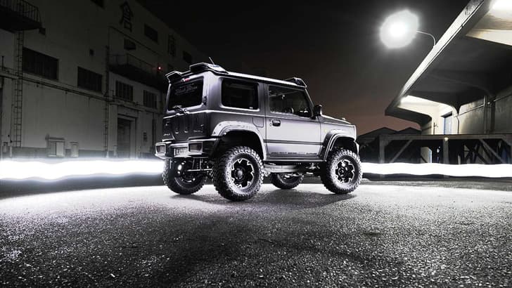 Suzuki Jimny Black Bison Edition by Wald image gallery 