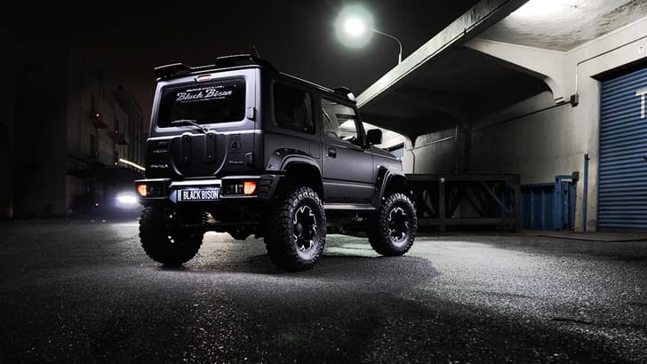 Suzuki Jimny Black Bison Edition by Wald image gallery 