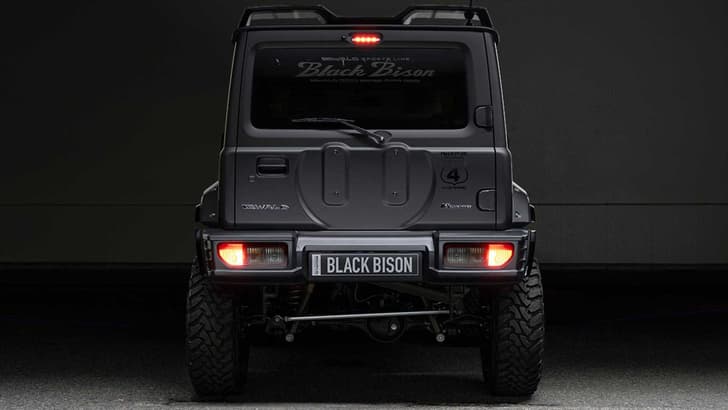 Suzuki Jimny Black Bison Edition by Wald image gallery 
