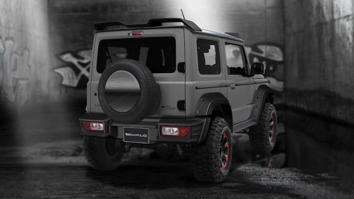 Suzuki Jimny Black Bison Edition by Wald image gallery 