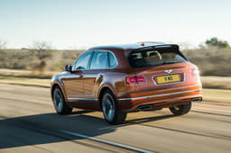 Bentley Bentayga Rear View Bentley Bentayga Rear View