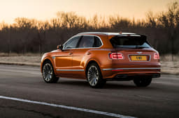 Bentley Bentayga Rear View Bentley Bentayga Rear View