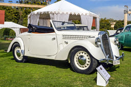 1938 Skoda Popular Cabriolet owned by Kr. Pankaj Pratap Singh.
