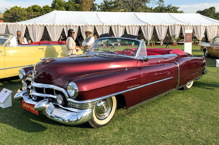 1947 Cadillac Series 62 Cabriolet owned by H.H. Maharaja Gaj SInghji of Jodhpur .