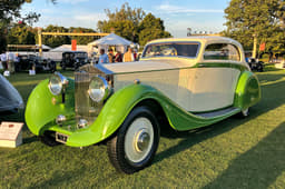 1935 Rolls-Royce Phantom II Continental Streamline Coupe Gurney-Nutting that won Best of Show at the 2019 Car Cartier Concours d’Elegance.
