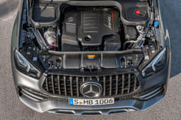 Mercedes Benz Gle Open Bonnet Engine Shot