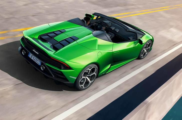 Lamborghini Huracan Evo Spyder image gallery