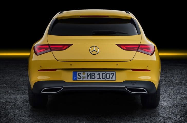 New Mercedes-Benz CLA Shooting Brake image gallery 