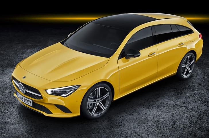 New Mercedes-Benz CLA Shooting Brake image gallery 