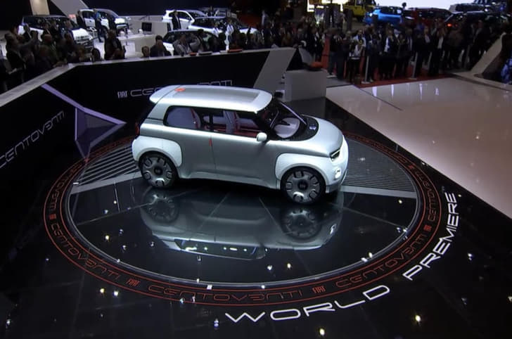 Fiat Centoventi EV concept image gallery