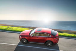 Mercedes GLC Coupe facelift image gallery
