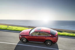 Mercedes GLC Coupe facelift image gallery