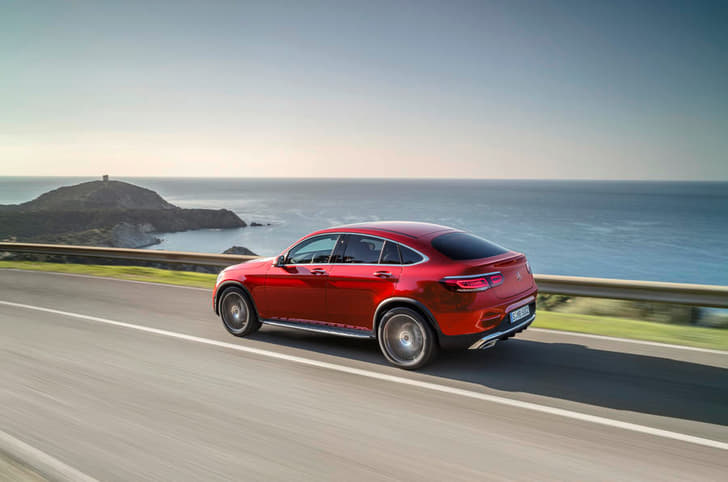 Mercedes GLC Coupe facelift image gallery