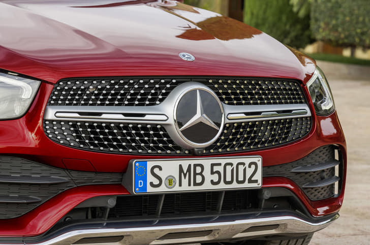 Mercedes GLC Coupe facelift image gallery