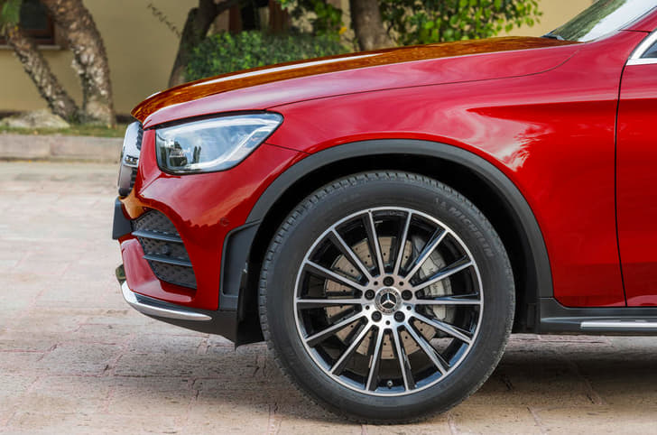 Mercedes GLC Coupe facelift image gallery