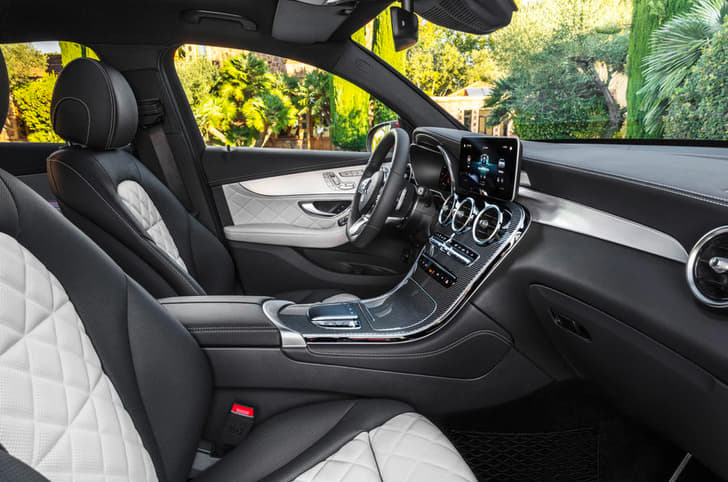 Mercedes GLC Coupe facelift image gallery