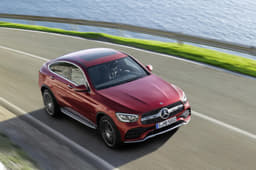 Mercedes GLC Coupe facelift image gallery