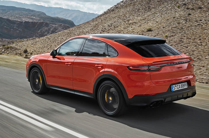 Porsche Cayenne Coupe Rear View