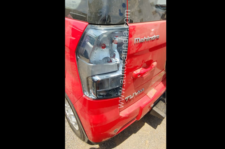 New Mahindra TUV300 facelift image gallery