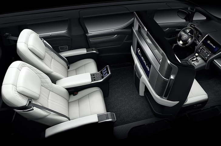 Lexus LM 300h image gallery