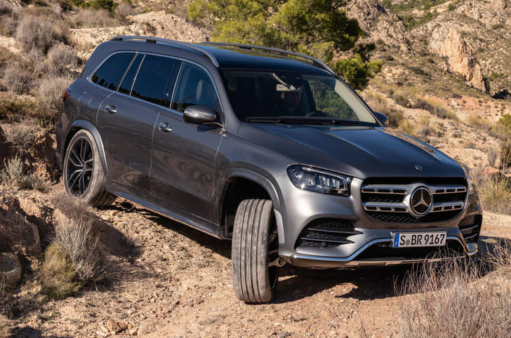 Mercedes Benz Gls Front Left Three Quarter
