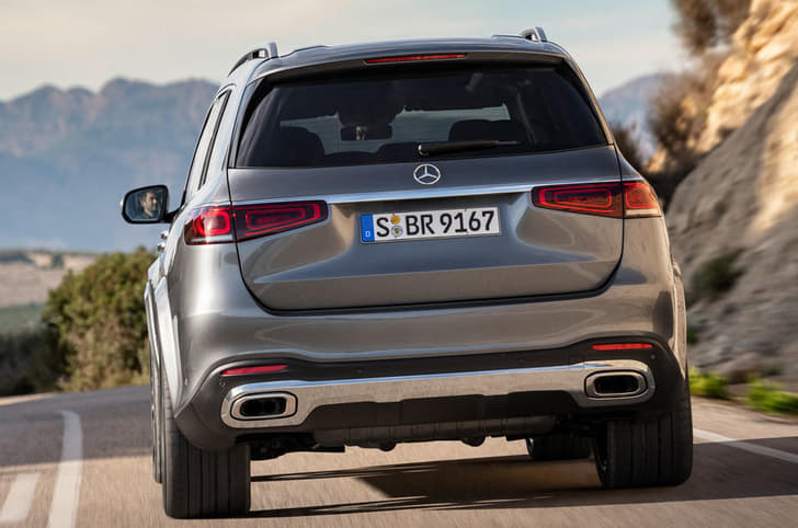Mercedes Benz Gls Rear View