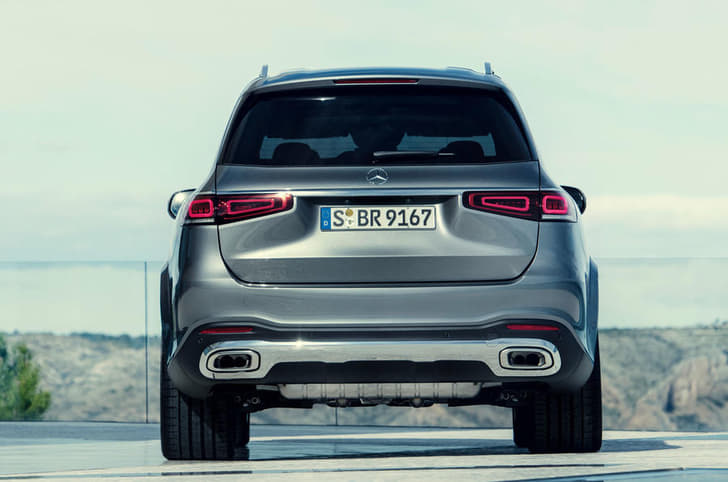 Mercedes Benz Gls Rear View