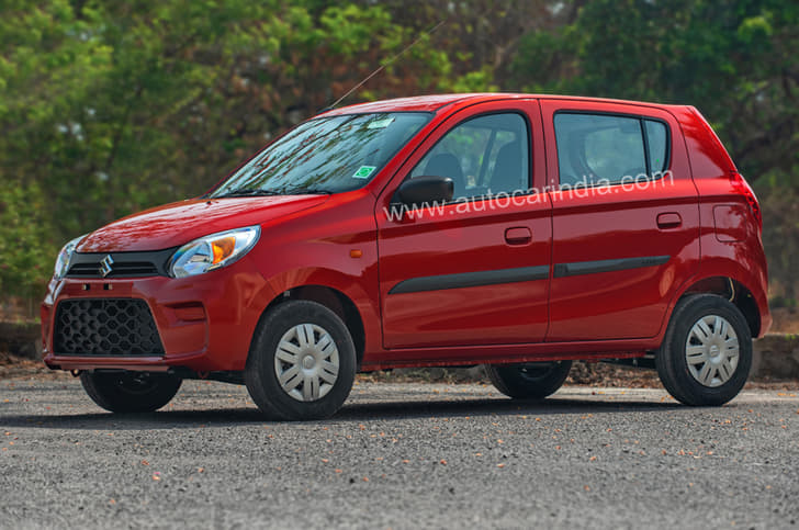 Maruti Suzuki Alto facelift image gallery