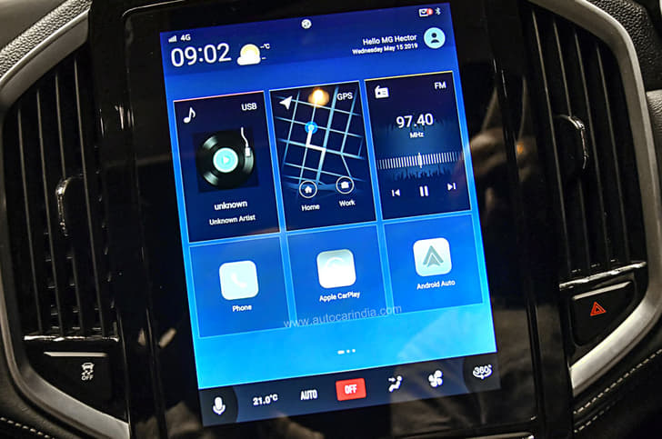 2019 MG Hector image gallery