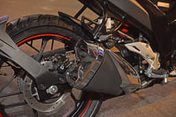 The chrome tip on the exhaust has been redesigned.