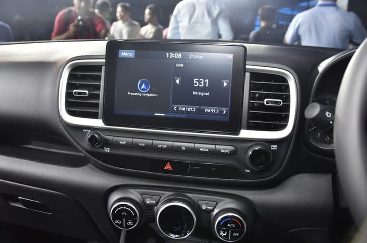 Connectivity functions are one of the highlights on the Venue. 