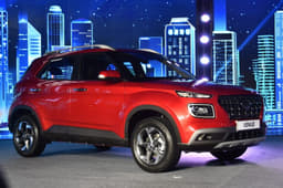 The Venue sports Hyundai's latest design language.