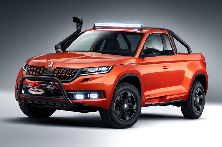 2019 Skoda Mountiaq pickup concept image gallery