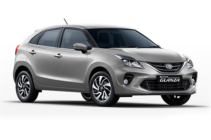 Toyota Glanza Front Right Three Quarter