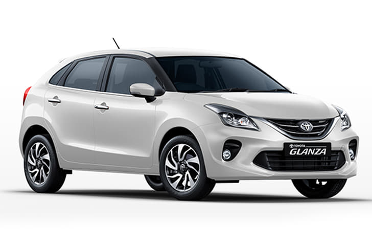 Toyota Glanza Front Left Three Quarter
