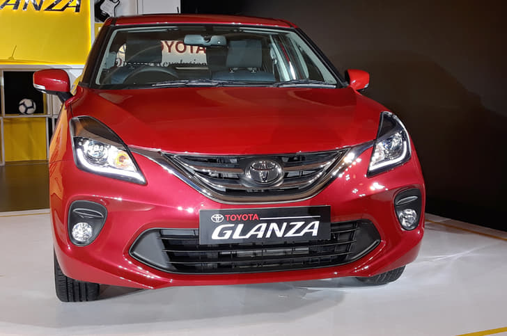 Toyota Glanza Front View