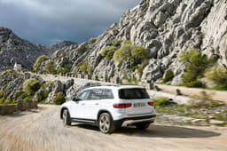 New Mercedes-Benz GLB SUV image gallery