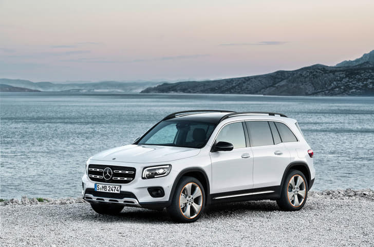 New Mercedes-Benz GLB SUV image gallery