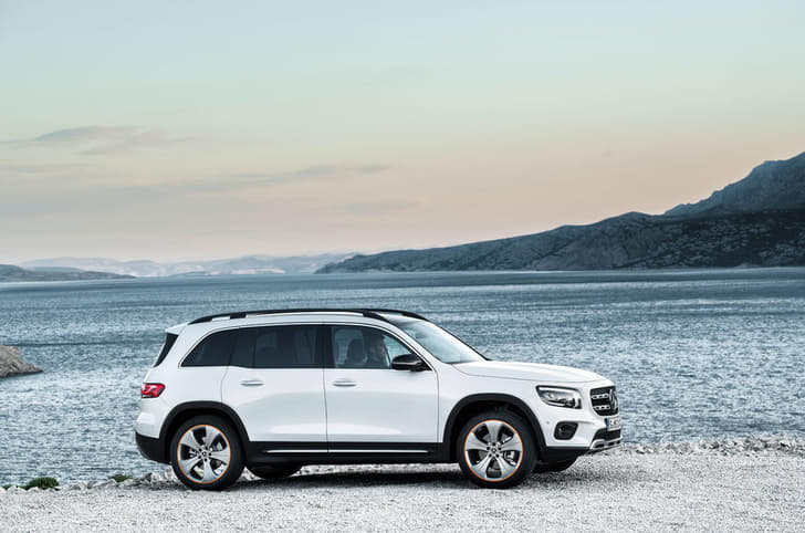 New Mercedes-Benz GLB SUV image gallery
