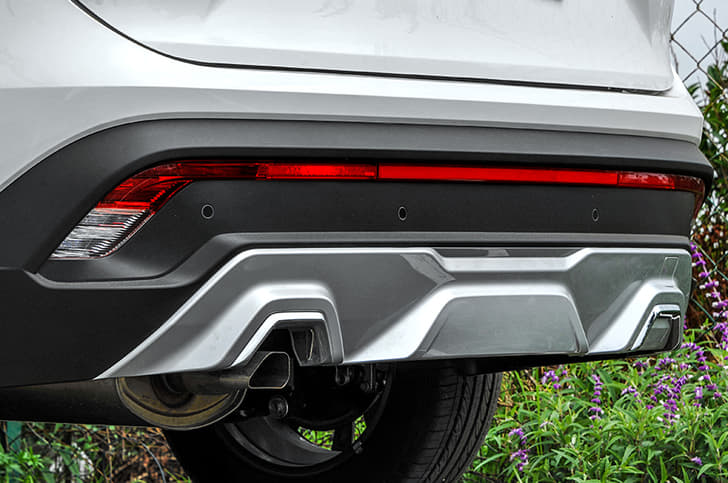Mg Hector Rear View Mg Hector Rear View