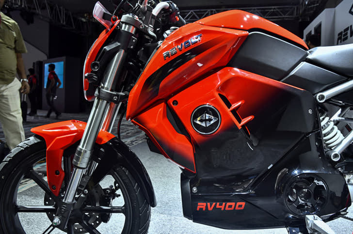 Towards the sides, the Revolt features aggressive styling.