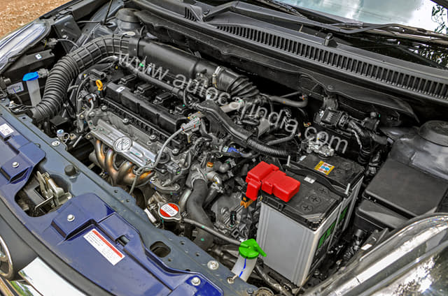 Open Bonnet Engine Shot