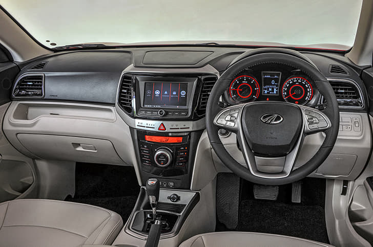 Interior remains unchanged; automatic gets the addition of a dead pedal. 