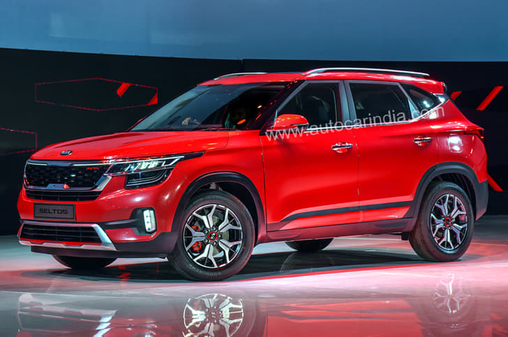 The new Kia Seltos SUV. 