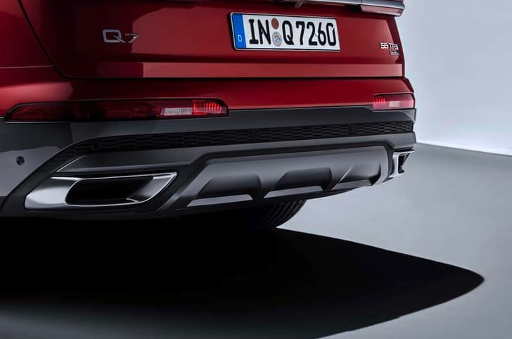 Audi Q7 Rear View