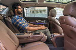 Back seat remains the biggest E-class draw, thanks to big sunroof and plush 37-degree reclining chairs with memory function.